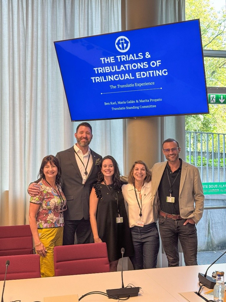 Translatio committee shares its experience in Geneva